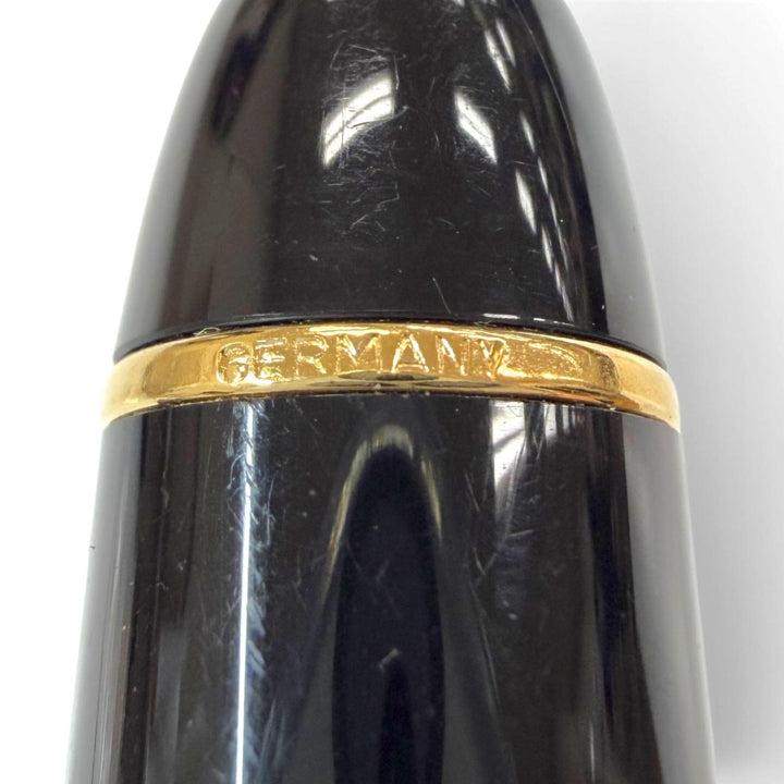Very Good MONTBLANC fountain pen Meisterstück 149 white star black 14K mens
