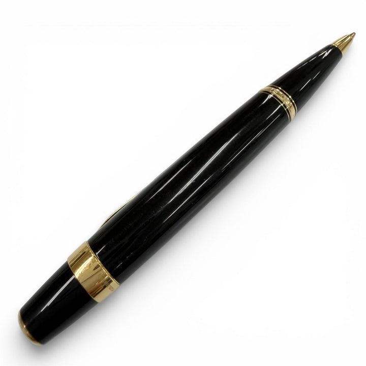 Very Good MONTBLANC mechanical pencil Boheme black Red Gemstone mens