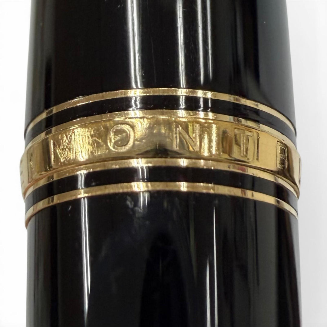 Very Good MONTBLANC mechanical pencil Boheme black Red Gemstone mens
