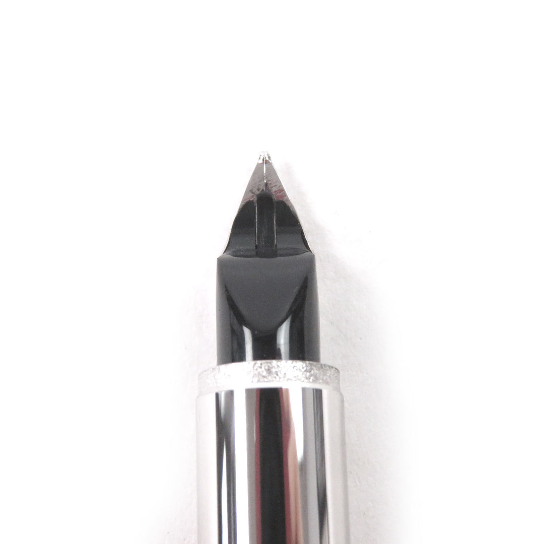 Excellent MONTBLANC fountain pen Starwalker Metal Rubber Windowpane