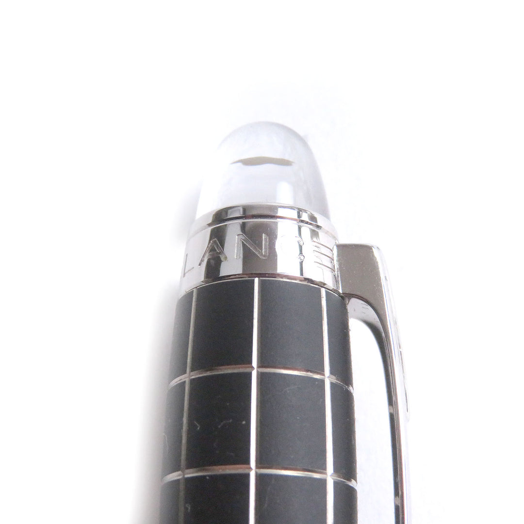 Excellent MONTBLANC fountain pen Starwalker Metal Rubber Windowpane