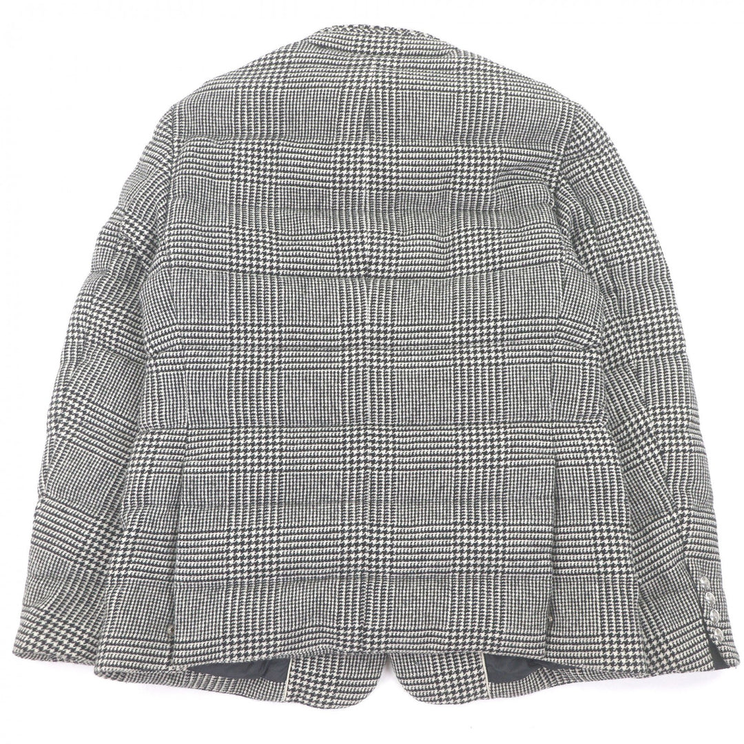 Excellent MONCLER Down jacket BESS GIACCA Prince of Wales Check