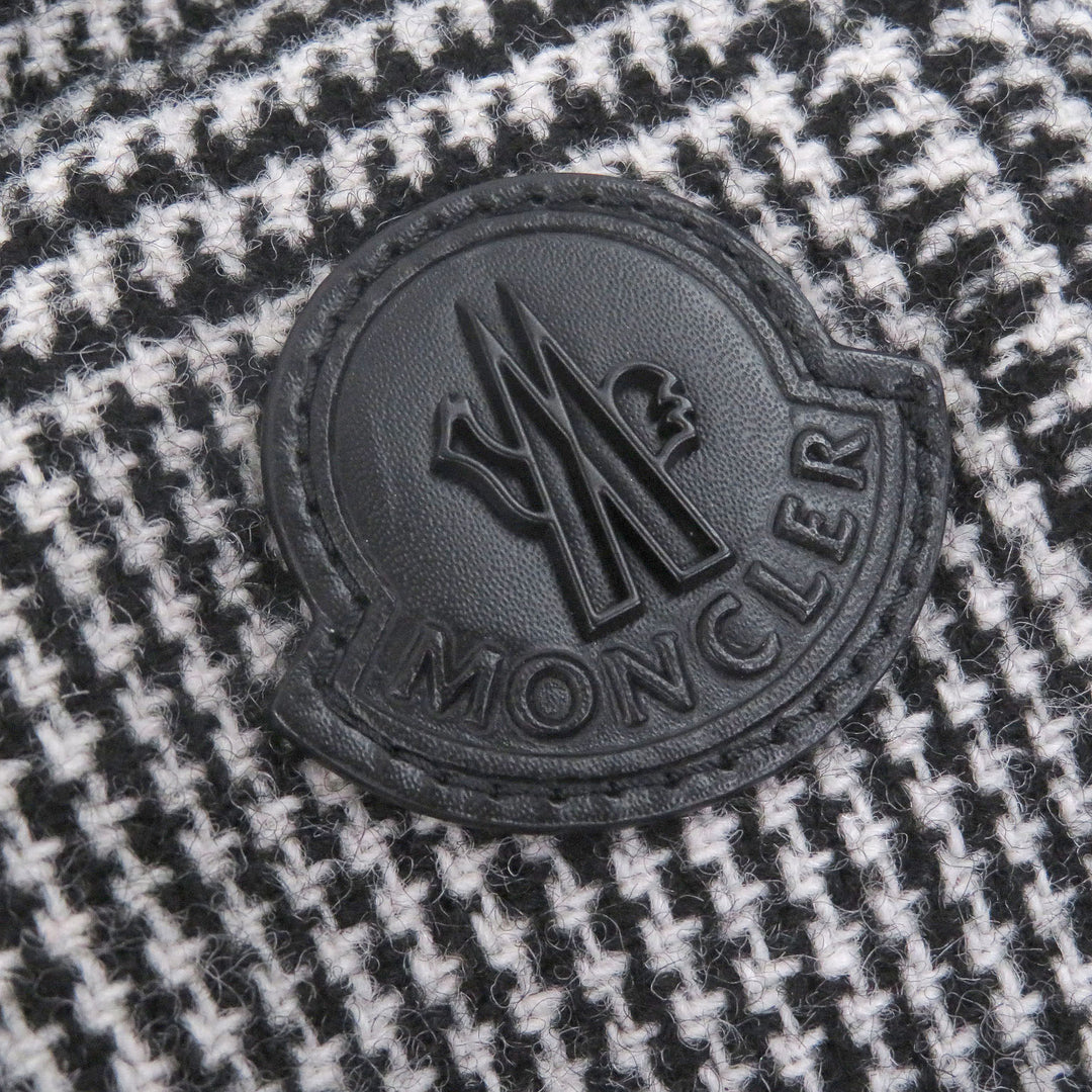Excellent MONCLER Down jacket BESS GIACCA Prince of Wales Check