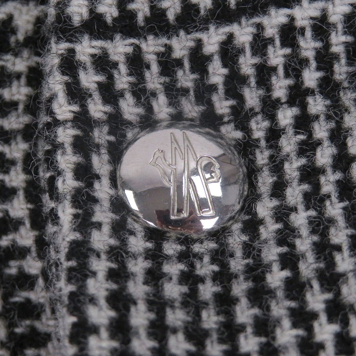Excellent MONCLER Down jacket BESS GIACCA Prince of Wales Check