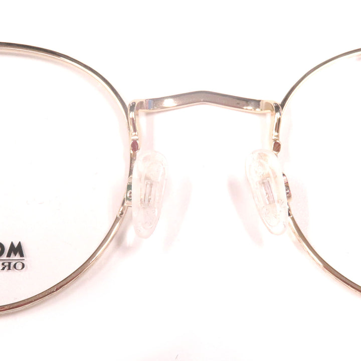 Excellent MOSCOT Glasses DOV Dove Round frame gold