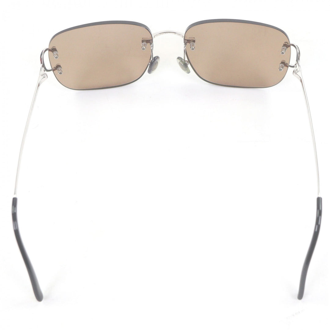 Great Cartier sunglasses 135 2C Decor Two-Point Silver mens