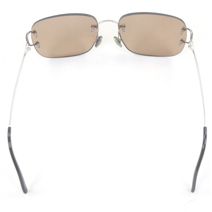 Great Cartier sunglasses 135 2C Decor Two-Point Silver mens