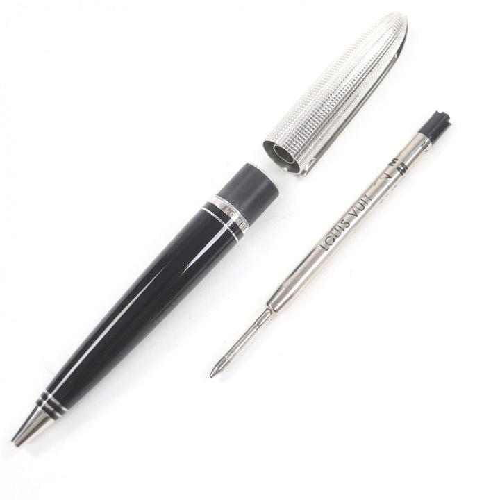 Great LOUIS VUITTON Ballpoint pen Dog Tracker Twist type Silver