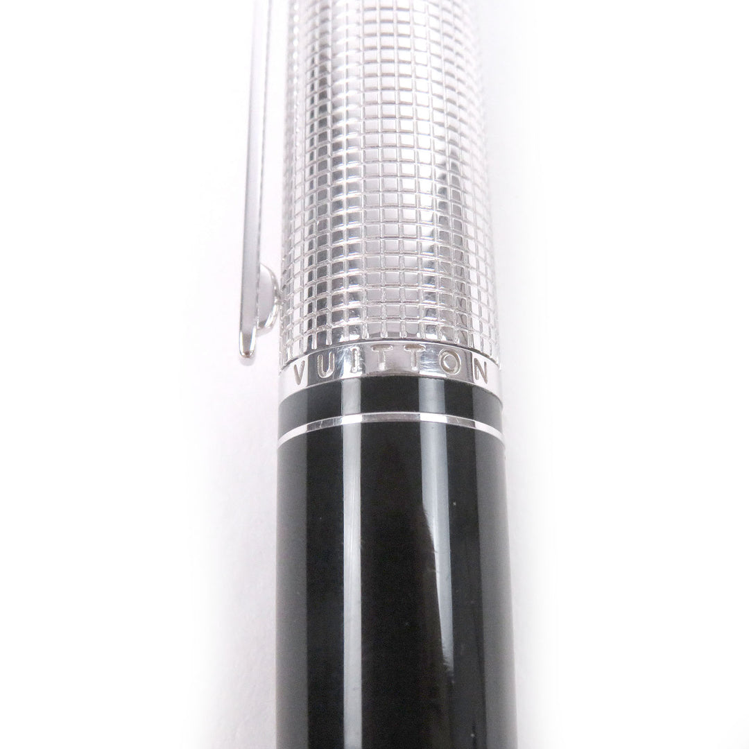 Great LOUIS VUITTON Ballpoint pen Dog Tracker Twist type Silver