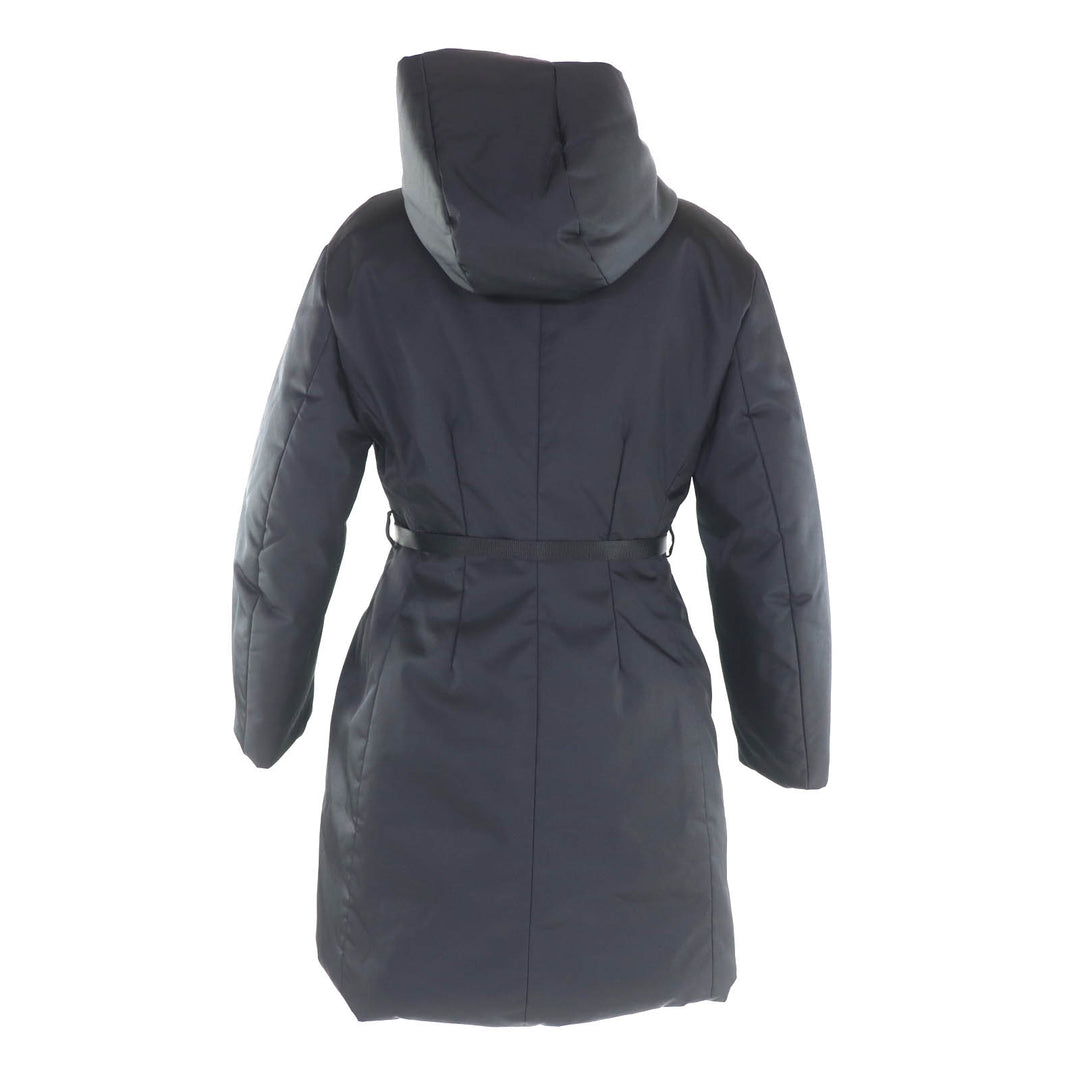 Pristine PRADA down coat black recycled polyamide Women 42 292077