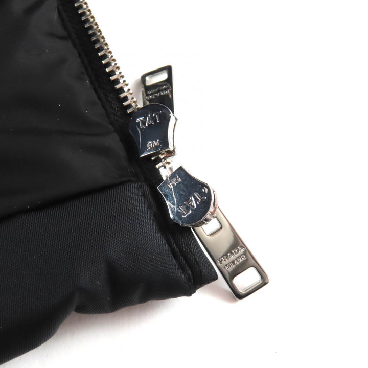 Pristine PRADA down coat black recycled polyamide Women 42 292077
