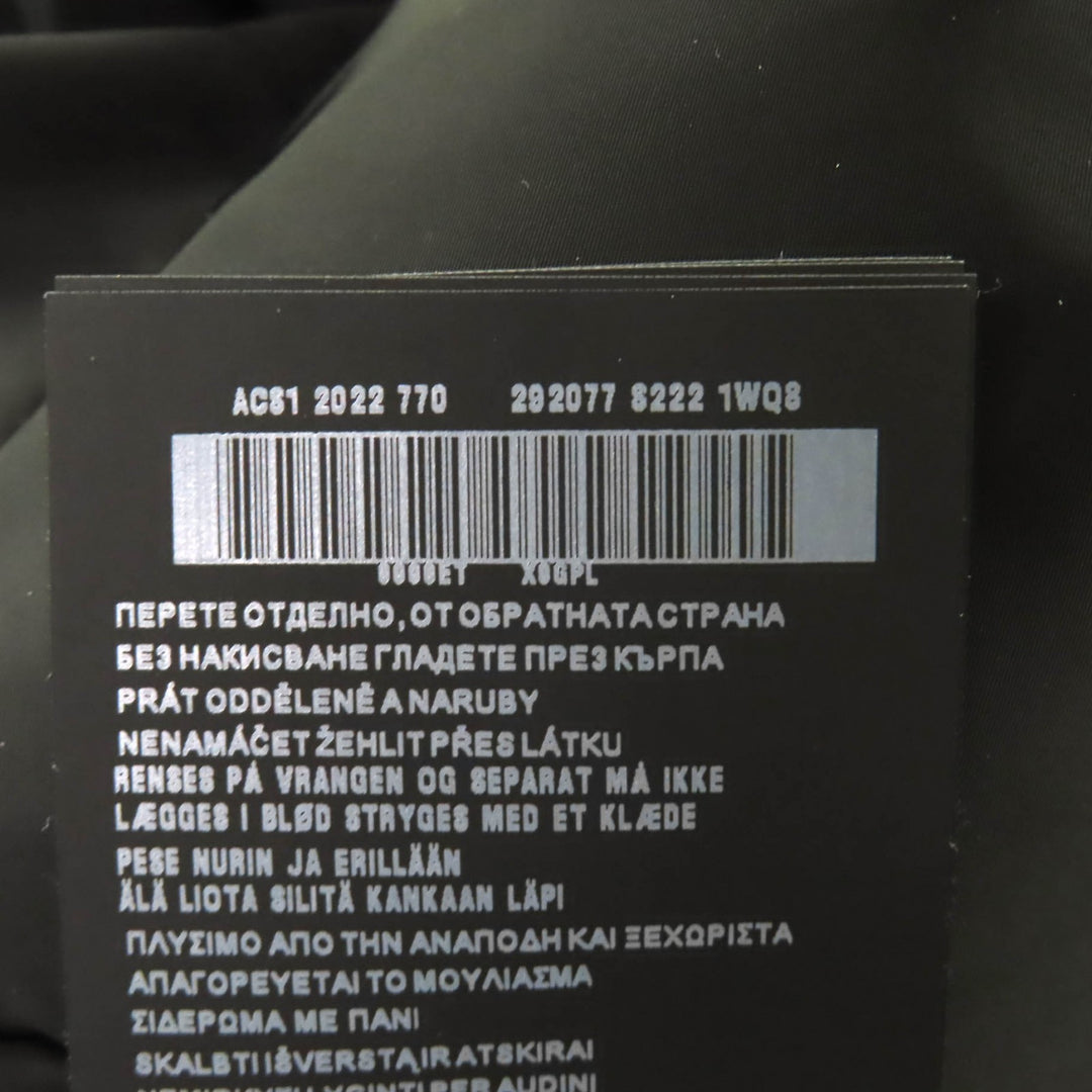 Pristine PRADA down coat black recycled polyamide Women 42 292077