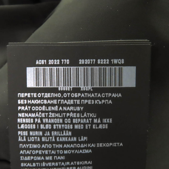 Pristine PRADA down coat black recycled polyamide Women 42 292077
