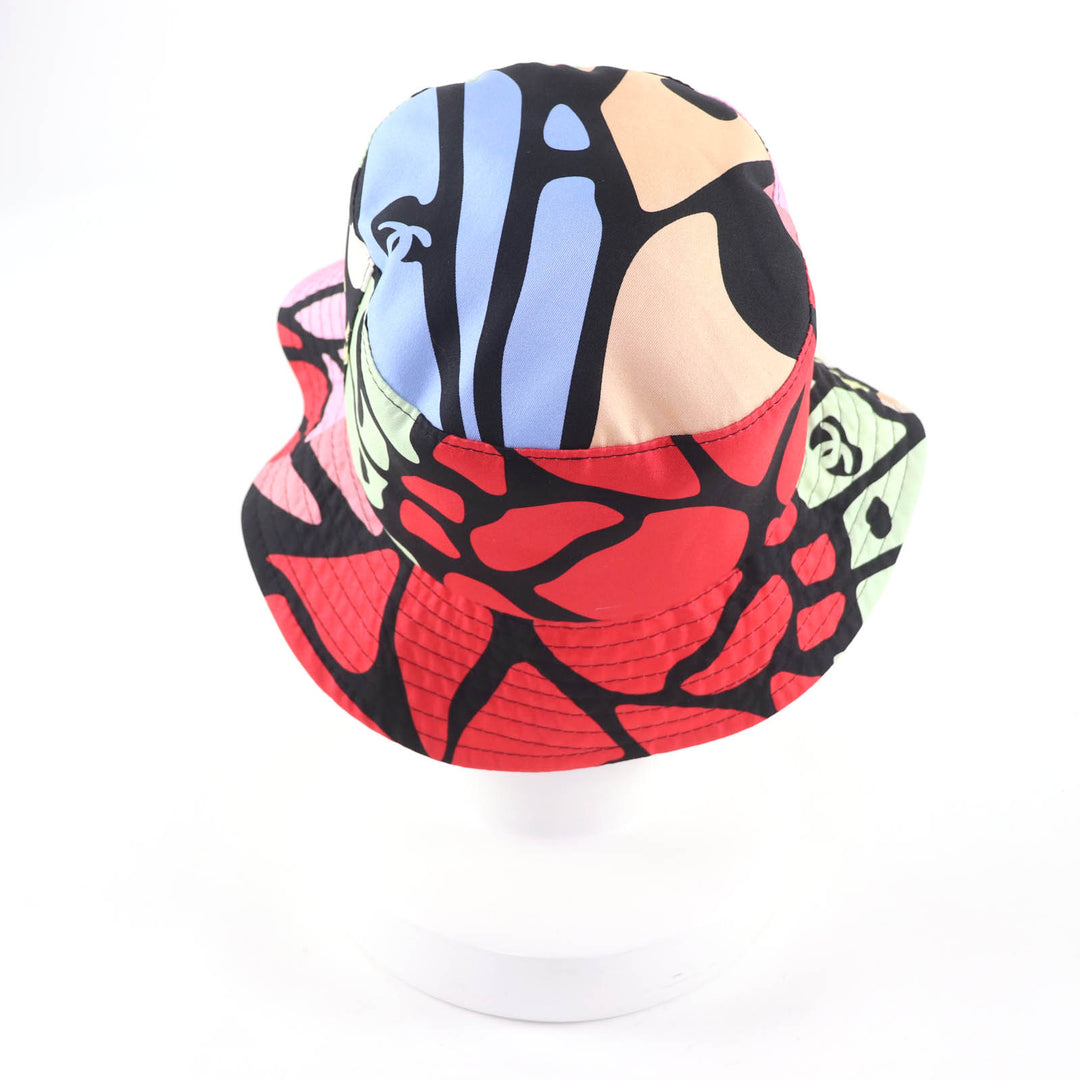 Excellent CHANEL hat Multi silk Women M