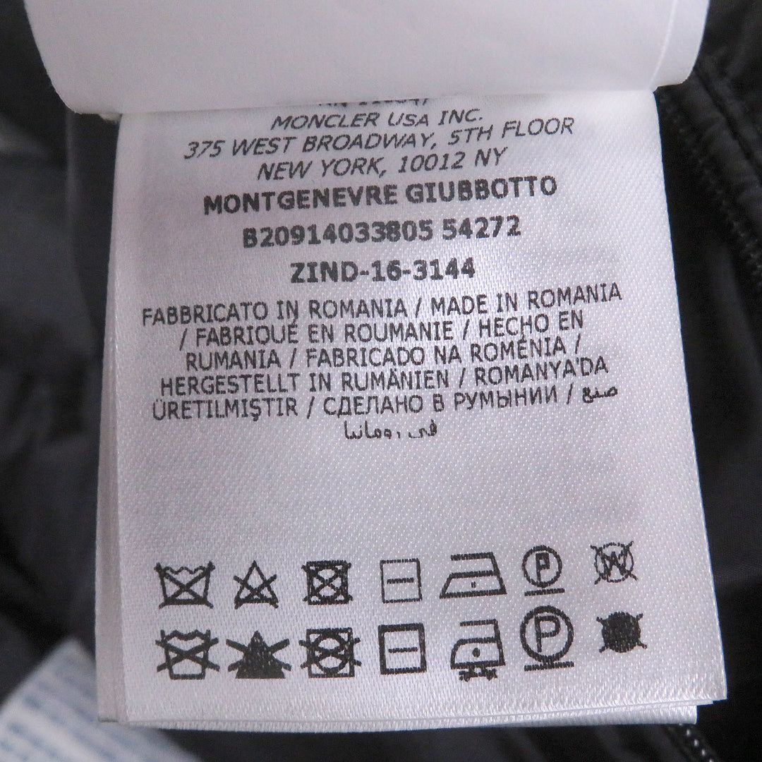 Great MONCLER Down jacket MONTGENEVRE GIUBBOTTO With logo emblem
