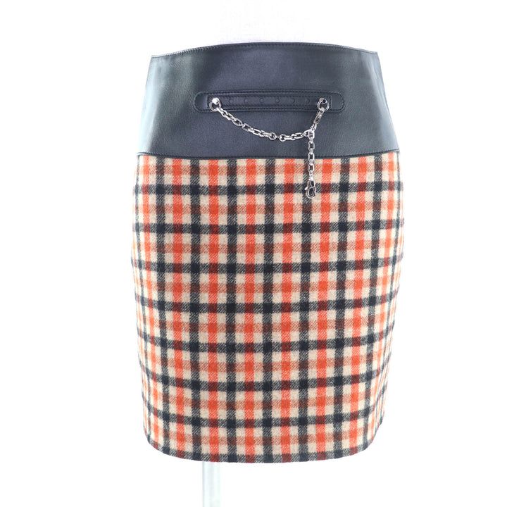 Excellent HERMES skirt Multi cashmere Women 34 3H0322DE