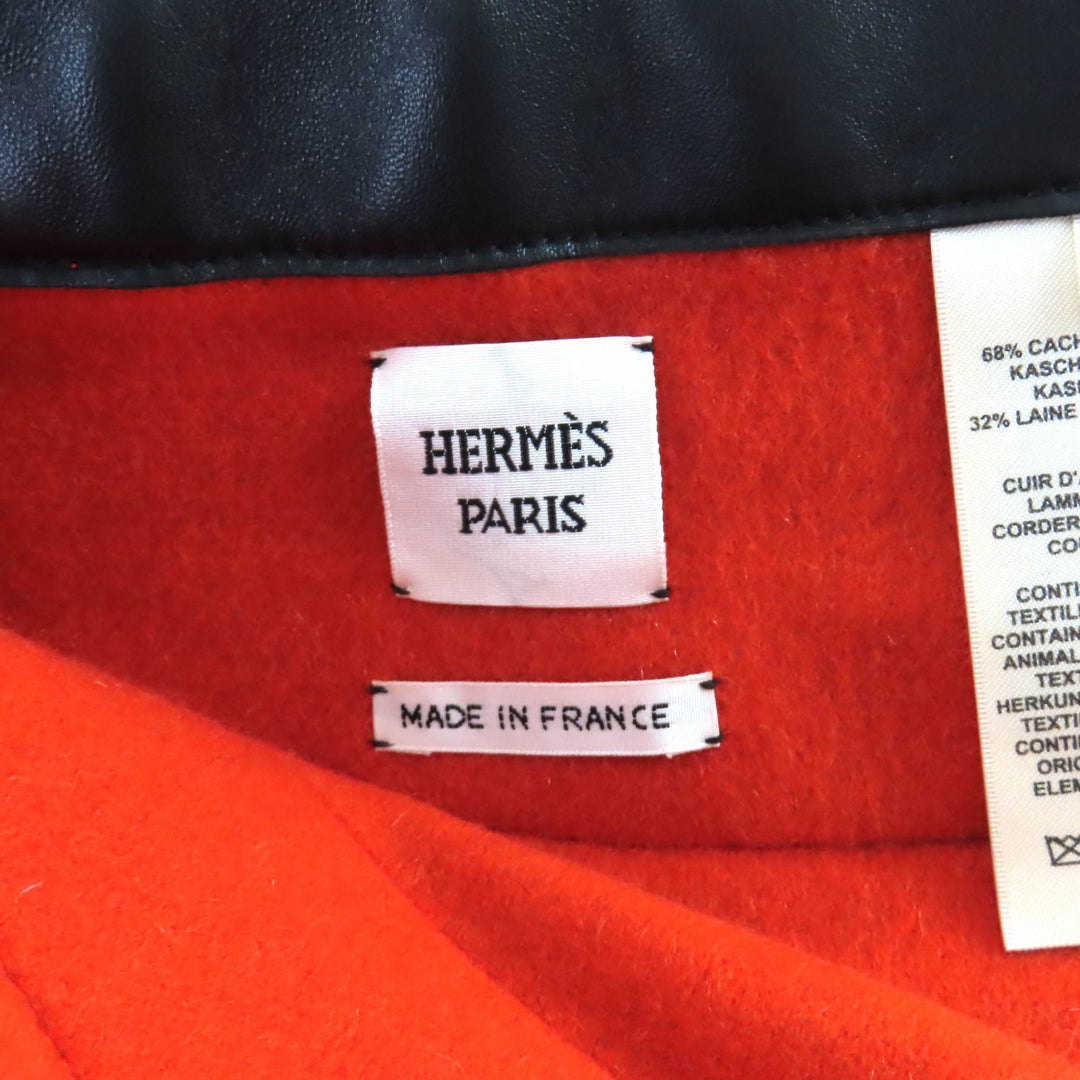 Excellent HERMES skirt Multi cashmere Women 34 3H0322DE