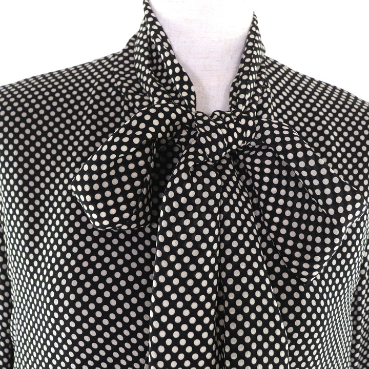 Excellent CELINE one piece black silk Women 38 2R353150E
