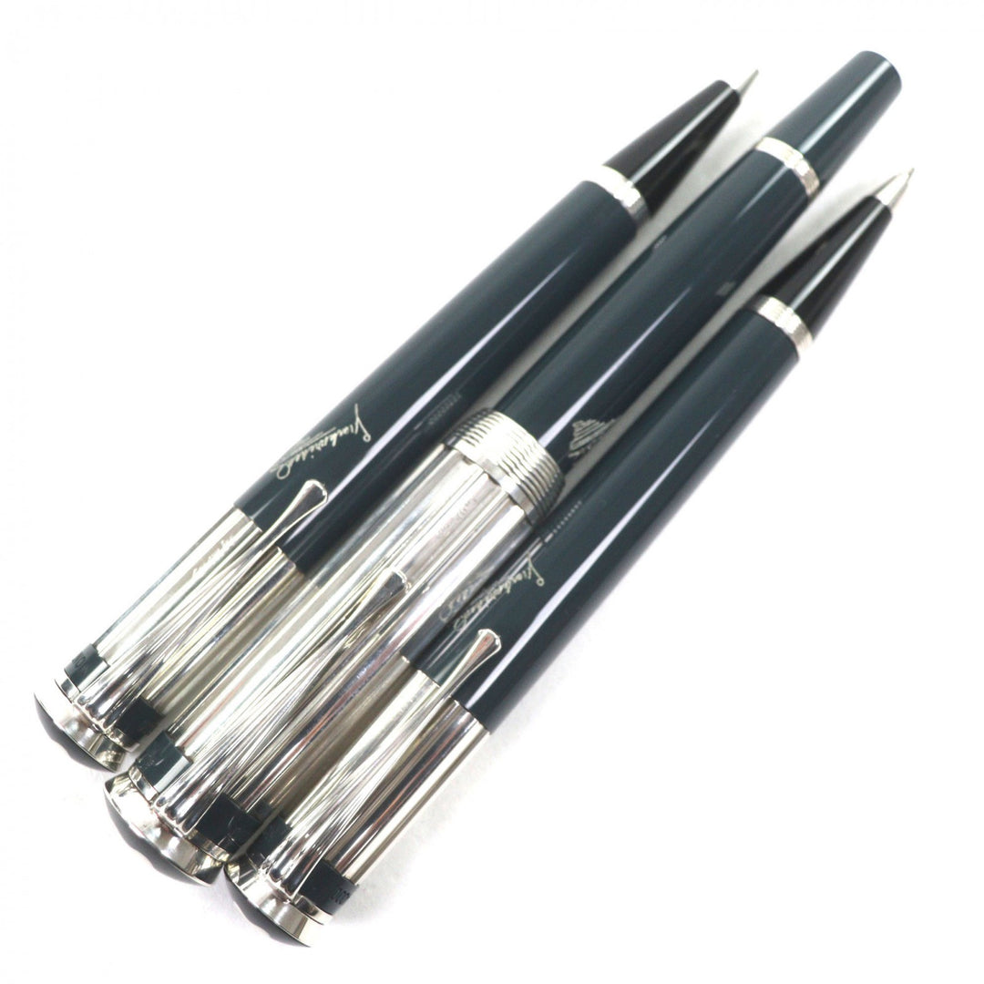 Great MONTBLANC fountain pen Writers Series 2001 Charles Dickens green AG925