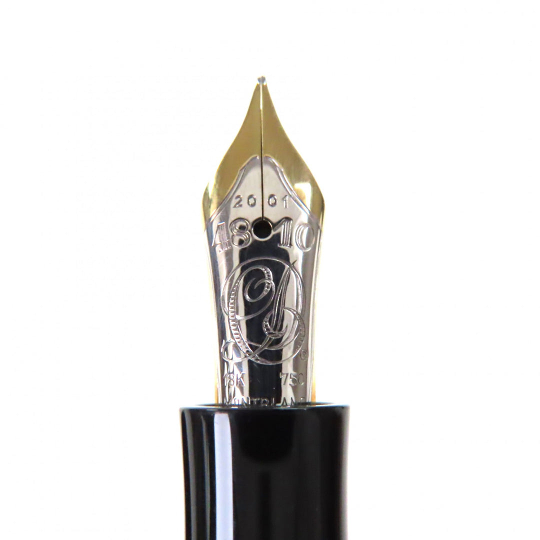 Great MONTBLANC fountain pen Writers Series 2001 Charles Dickens green AG925