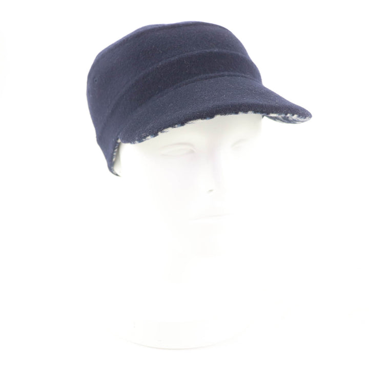 Great Christian Dior Casquette Oblique Navy wool Women 58 21DCH918I100