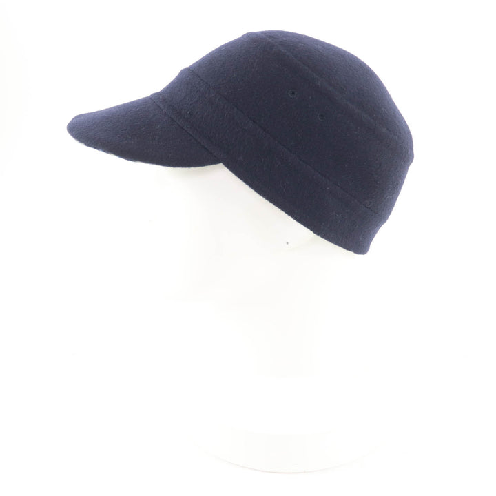 Great Christian Dior Casquette Oblique Navy wool Women 58 21DCH918I100