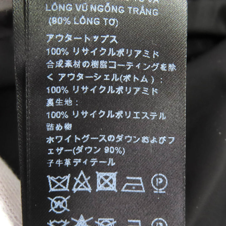 Excellent PRADA Scarf Triangle logo hooded RE-NYLON down jacket Red 2FS028