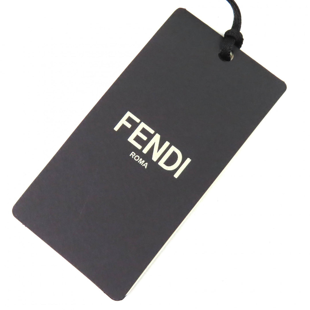 Pristine FENDI Scarf FF Logo Zucca Pattern Red wool Women FXS346