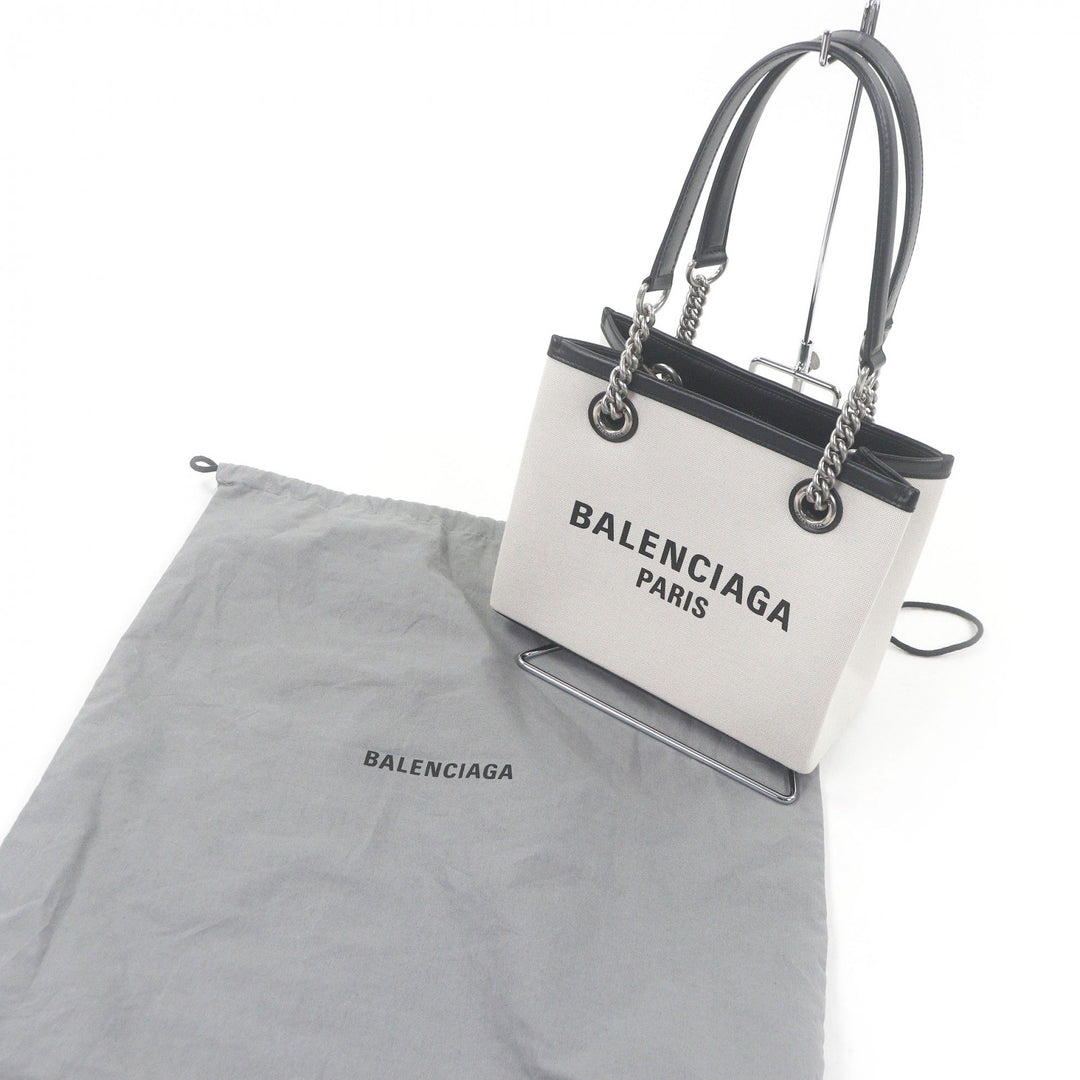 Excellent BALENCIAGA Handbag DUTY FREE TOTE S Logo print