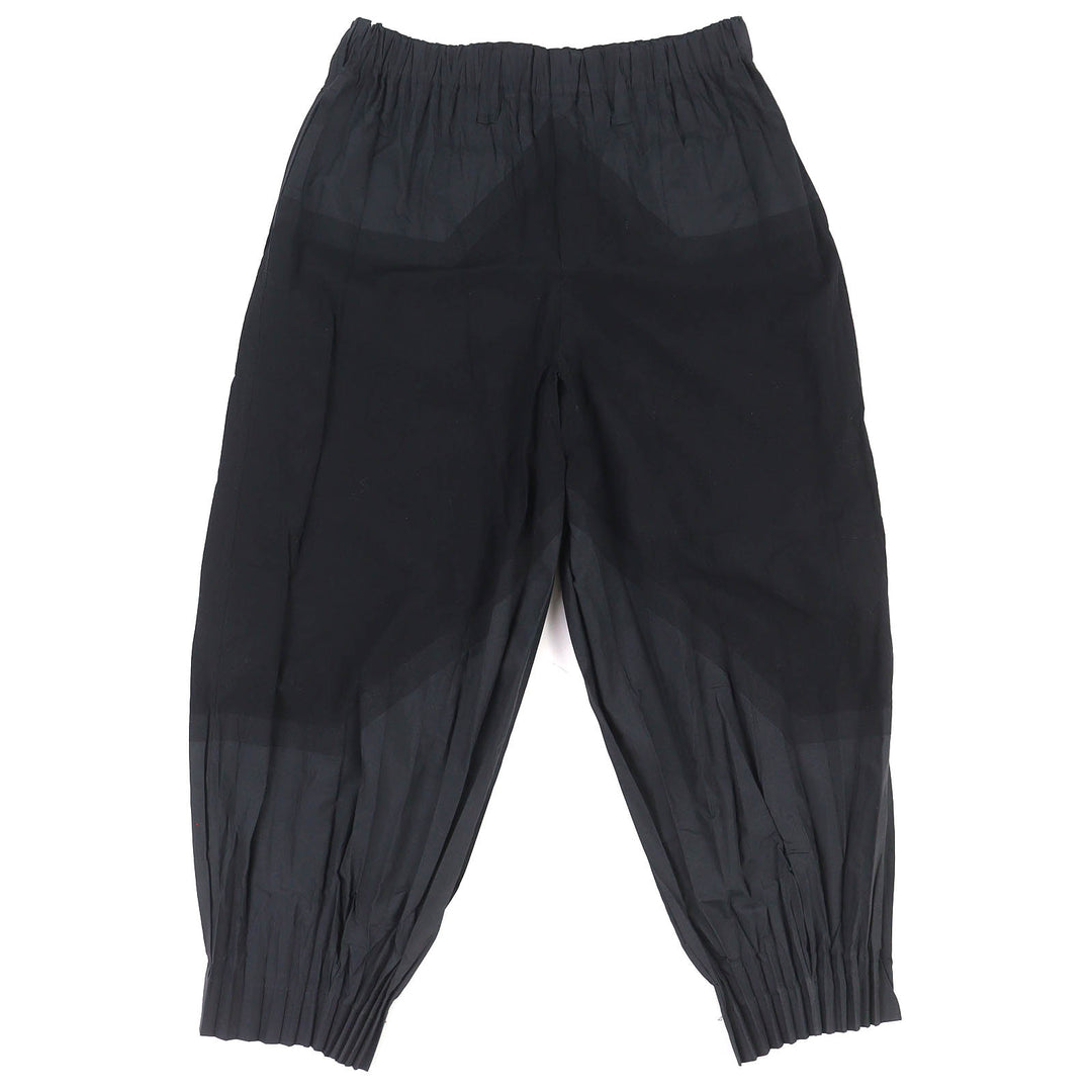 Excellent IM MEN two-piece set Issey Miyake black cotton 3 LA41FC151/LA41FF152