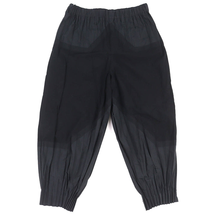 Excellent IM MEN two-piece set Issey Miyake black cotton 3 LA41FC151/LA41FF152