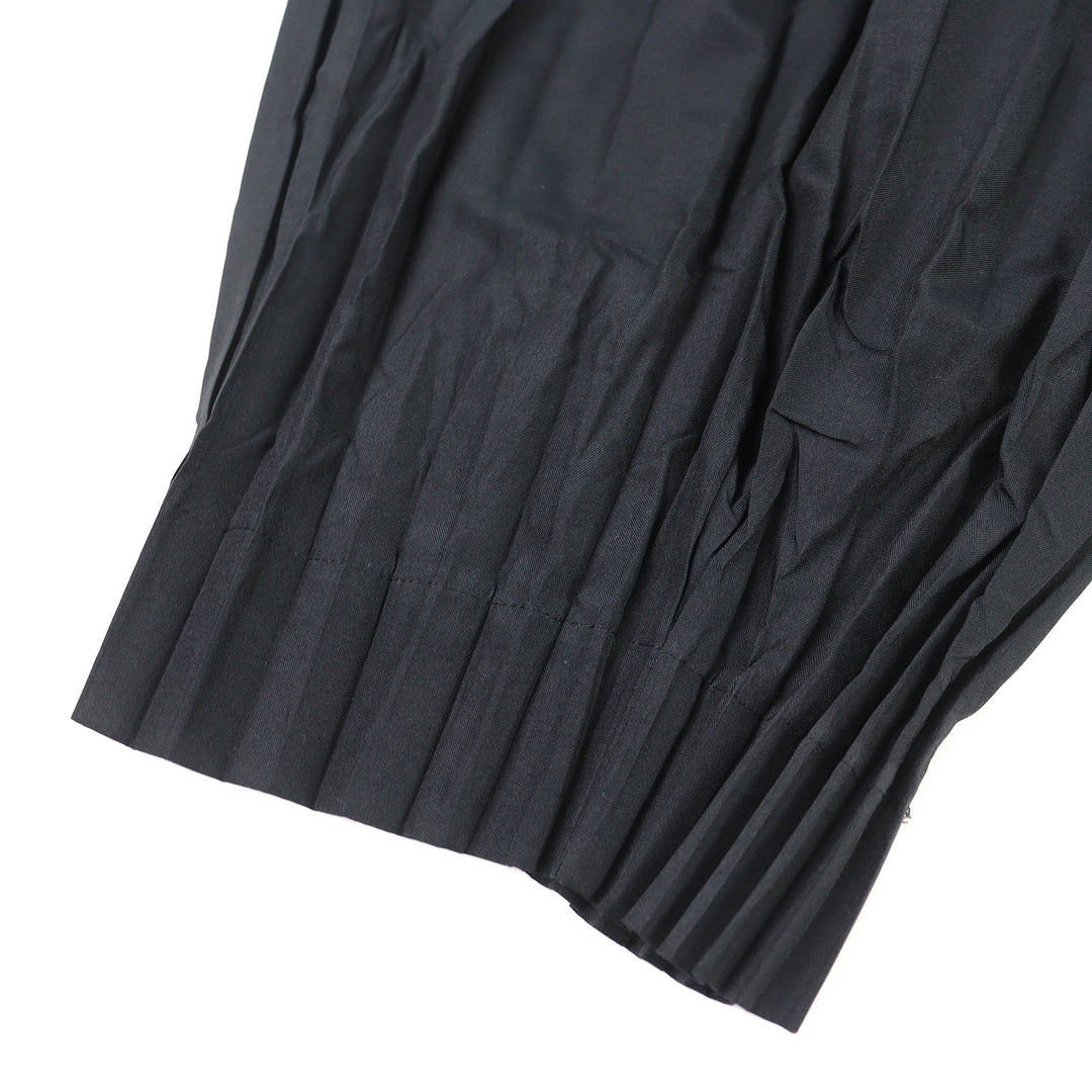 Excellent IM MEN two-piece set Issey Miyake black cotton 3 LA41FC151/LA41FF152