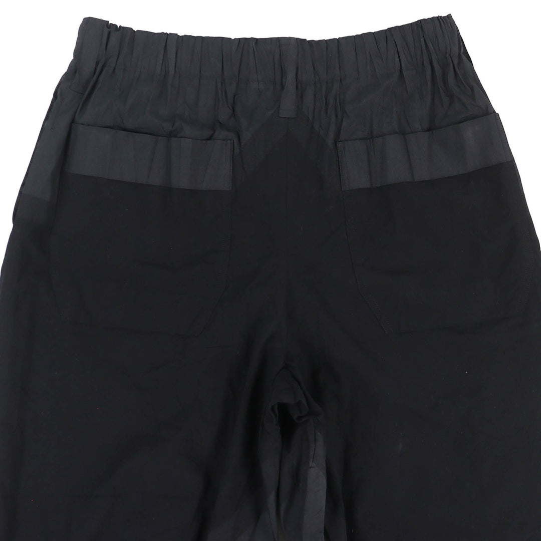 Excellent IM MEN two-piece set Issey Miyake black cotton 3 LA41FC151/LA41FF152