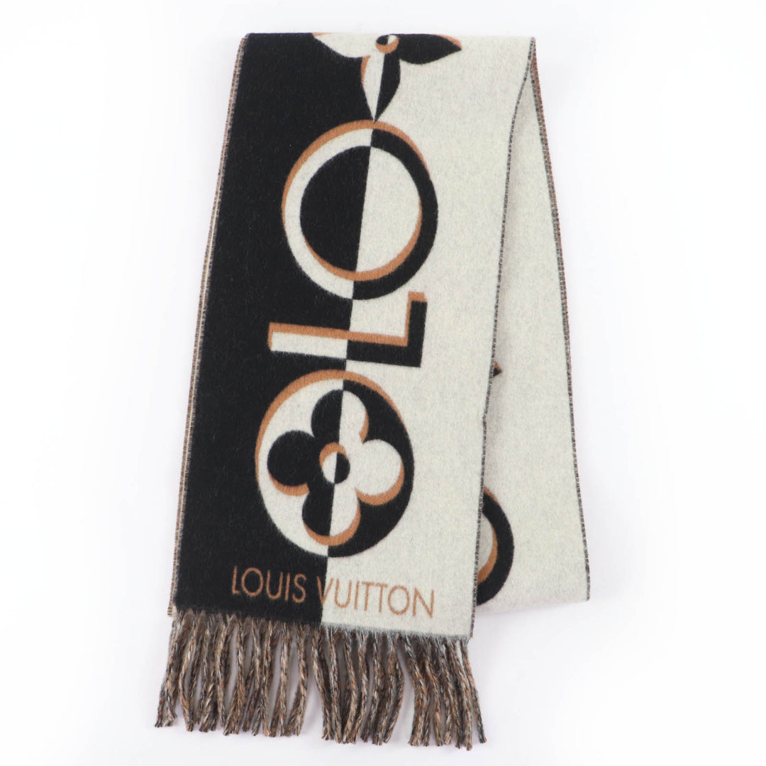 Excellent LOUIS VUITTON Scarf multicolor wool Women M90806