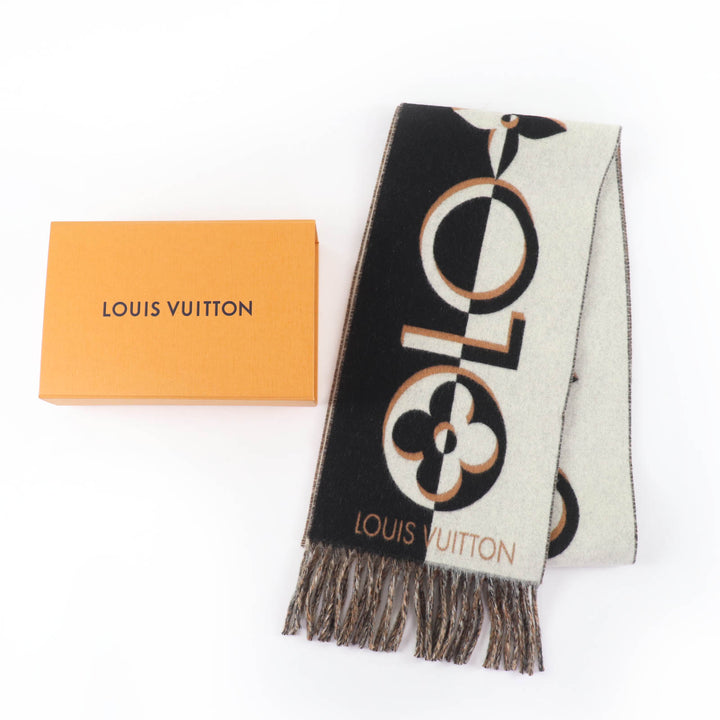Excellent LOUIS VUITTON Scarf multicolor wool Women M90806
