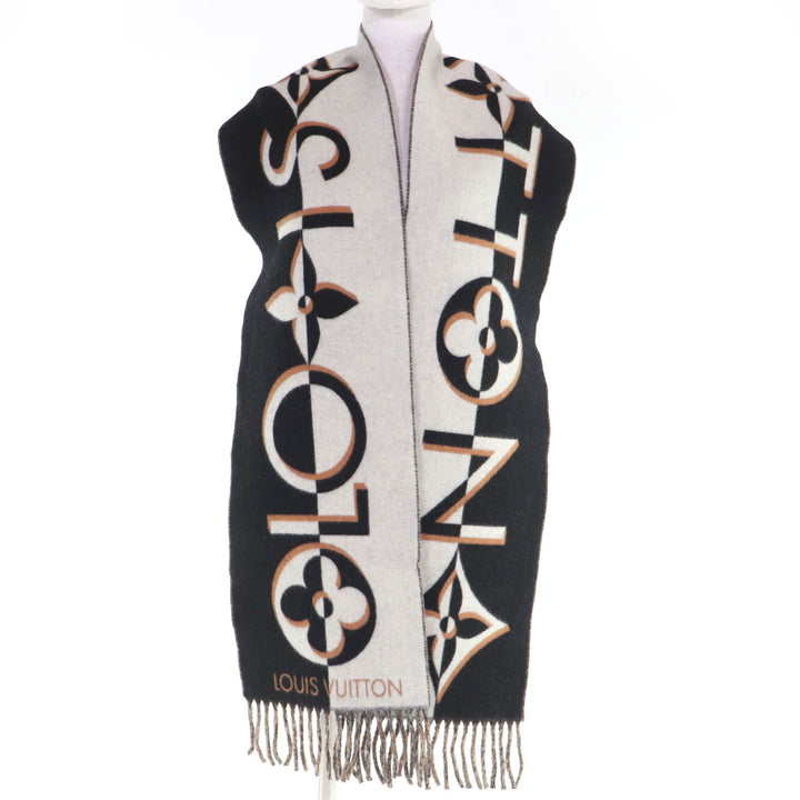 Excellent LOUIS VUITTON Scarf multicolor wool Women M90806