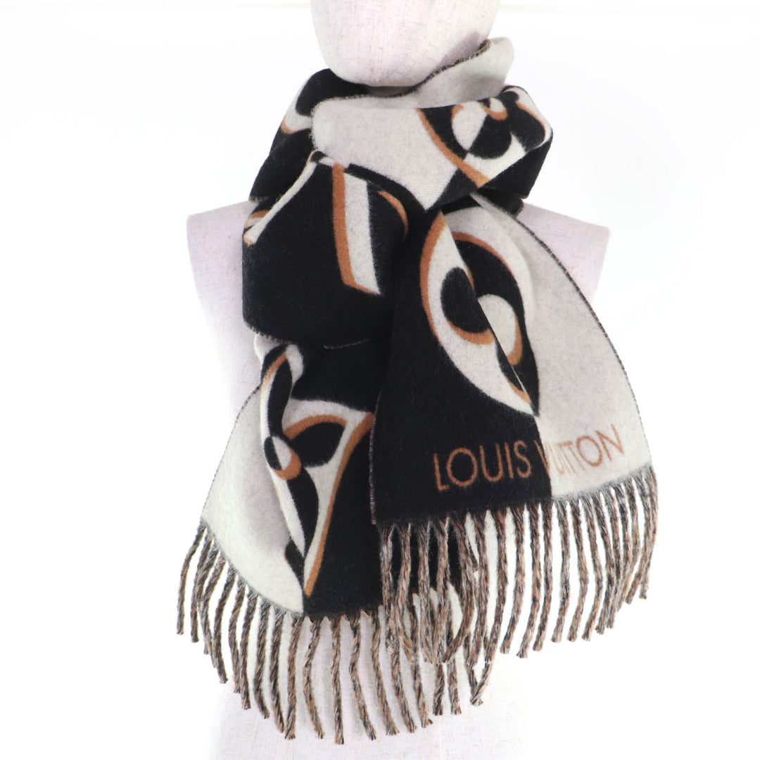 Excellent LOUIS VUITTON Scarf multicolor wool Women M90806