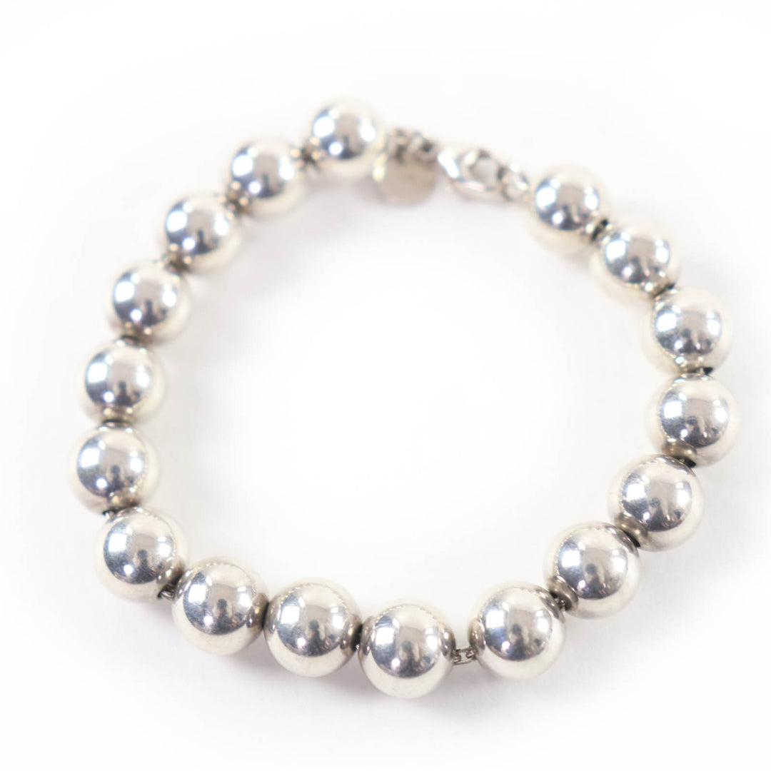 Great TIFFANY&Co. bracelet ball bracelet Silver 925 Women