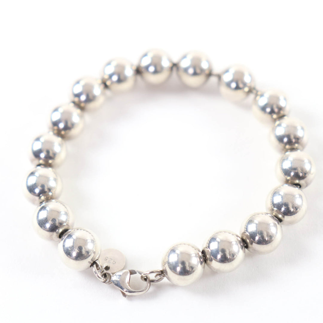 Great TIFFANY&Co. bracelet ball bracelet Silver 925 Women