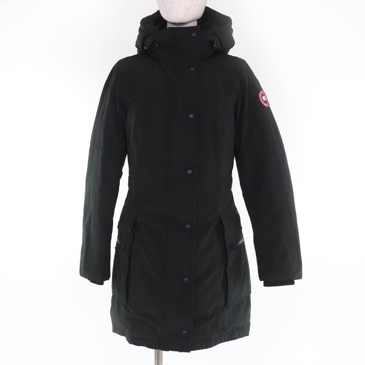 Very Good CANADA GOOSE down coat Kinley Parka With hood black Women S 3811L