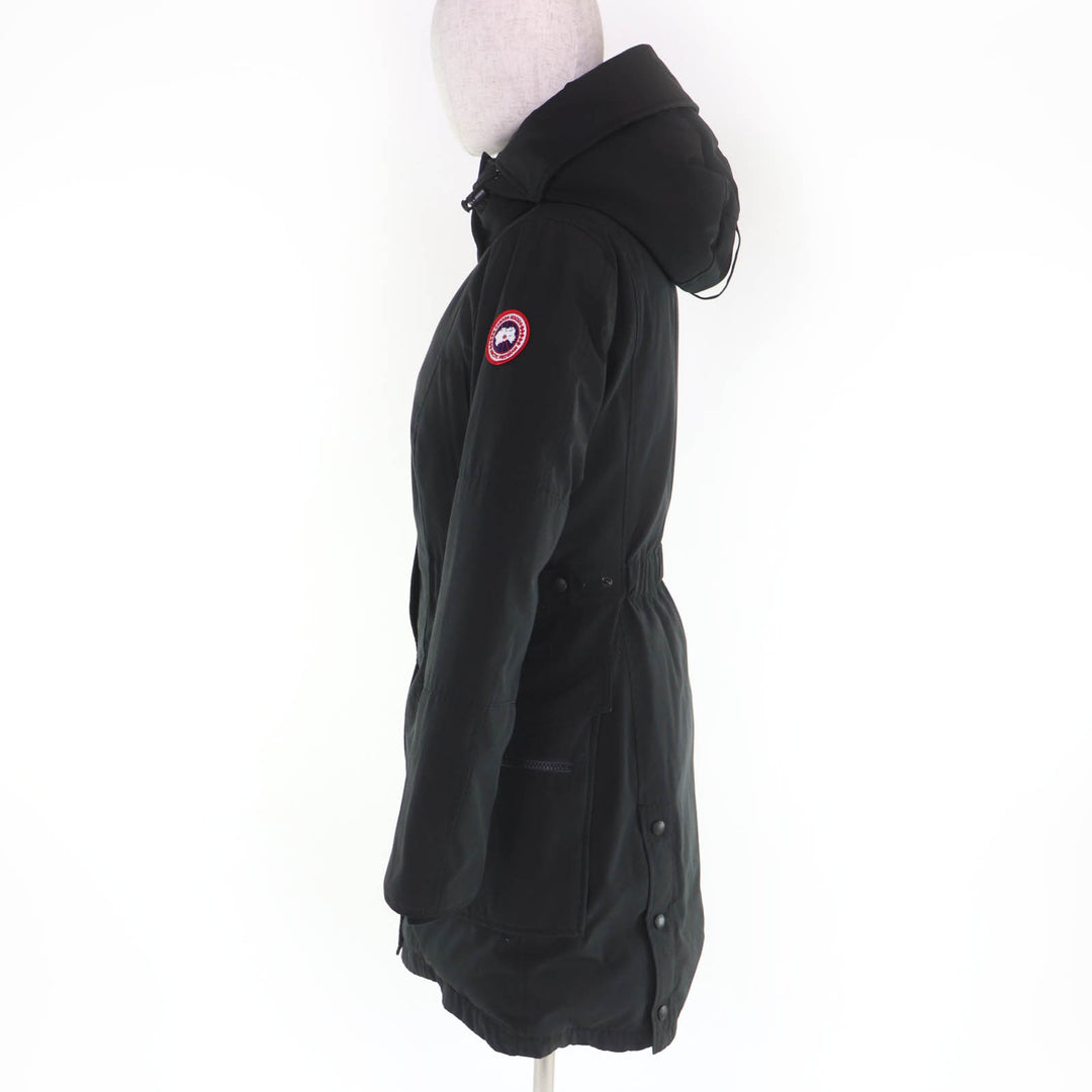 Very Good CANADA GOOSE down coat Kinley Parka With hood black Women S 3811L
