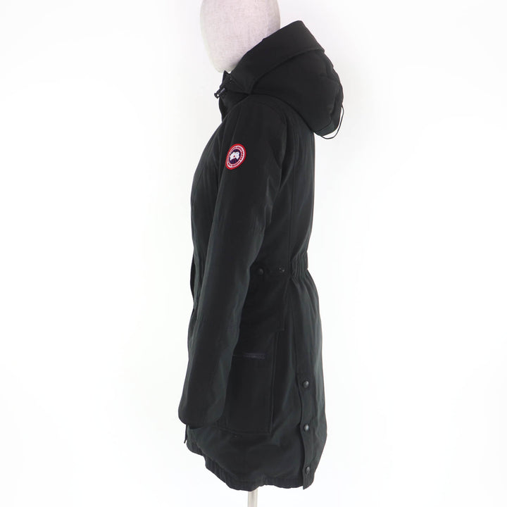Very Good CANADA GOOSE down coat Kinley Parka With hood black Women S 3811L