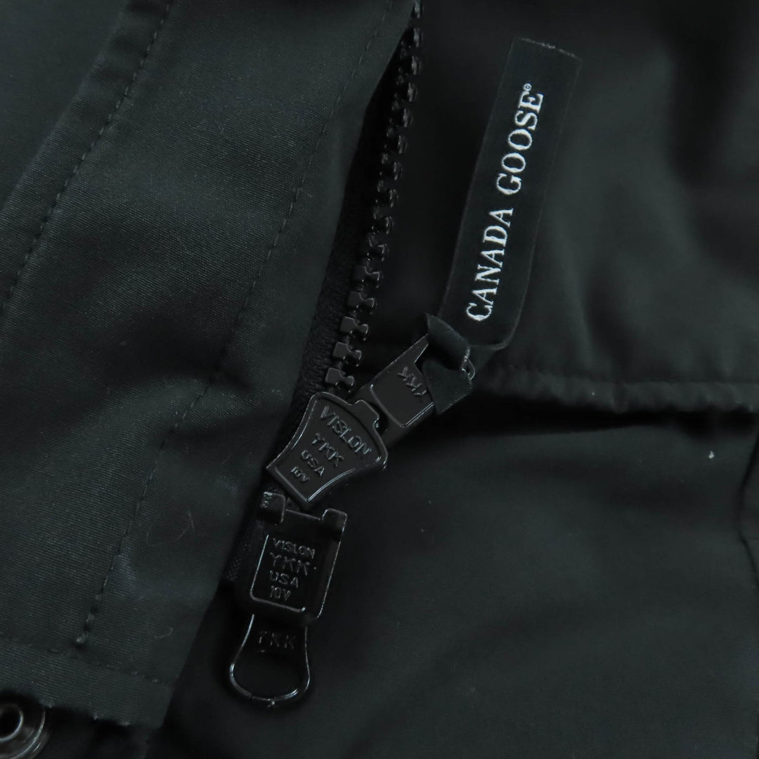 Very Good CANADA GOOSE down coat Kinley Parka With hood black Women S 3811L