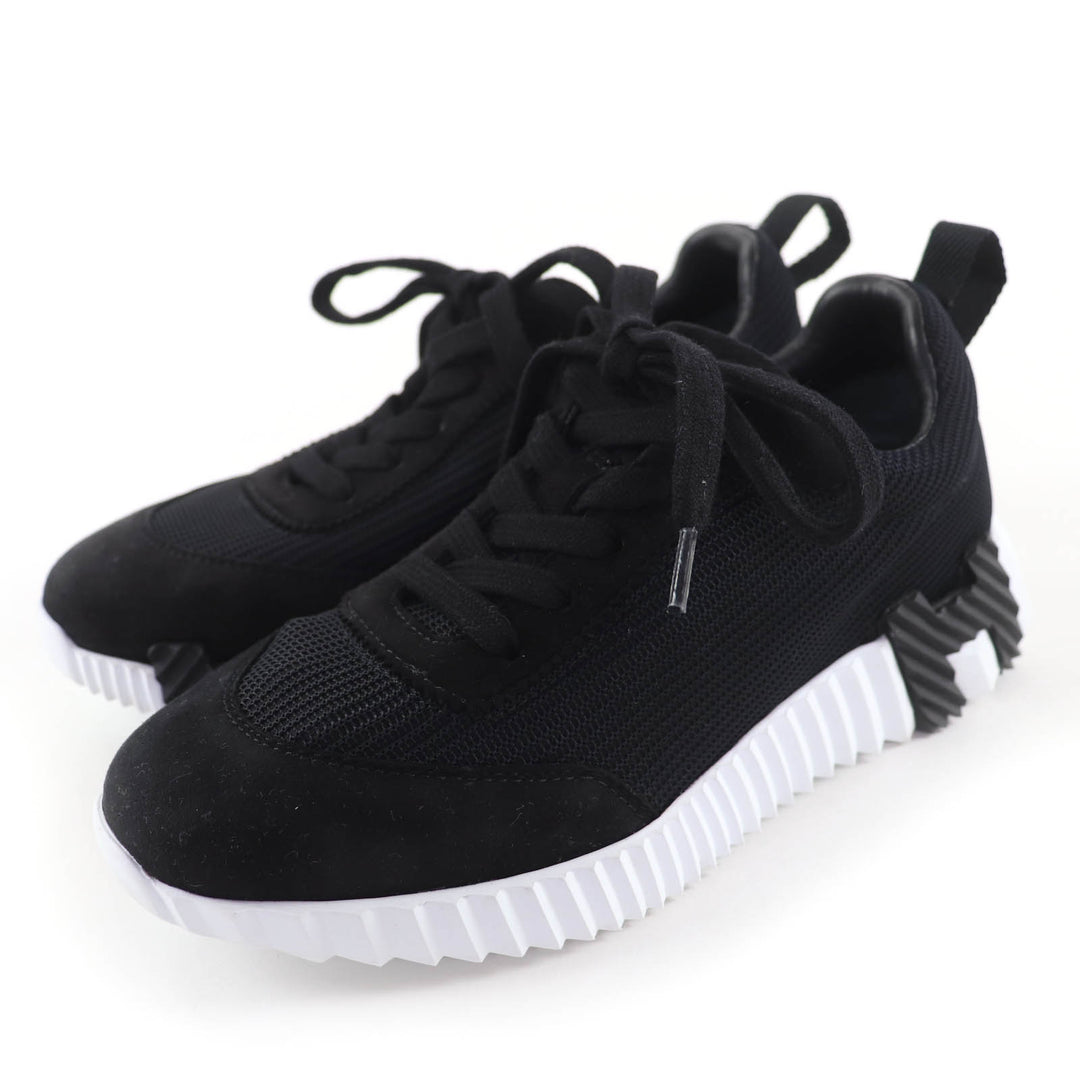 Great HERMES Low cut sneakers bouncing black Women 35