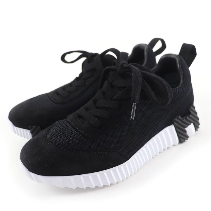 Great HERMES Low cut sneakers bouncing black Women 35