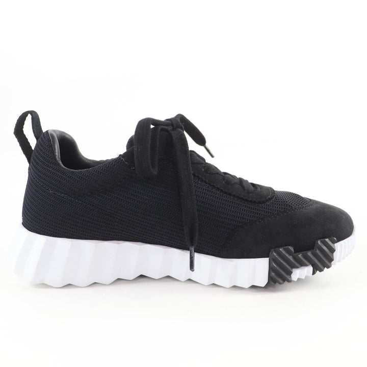 Great HERMES Low cut sneakers bouncing black Women 35
