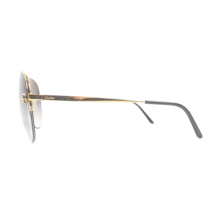 Great Cartier sunglasses PANTHERE de Cartier Teardrop aviator gold mens