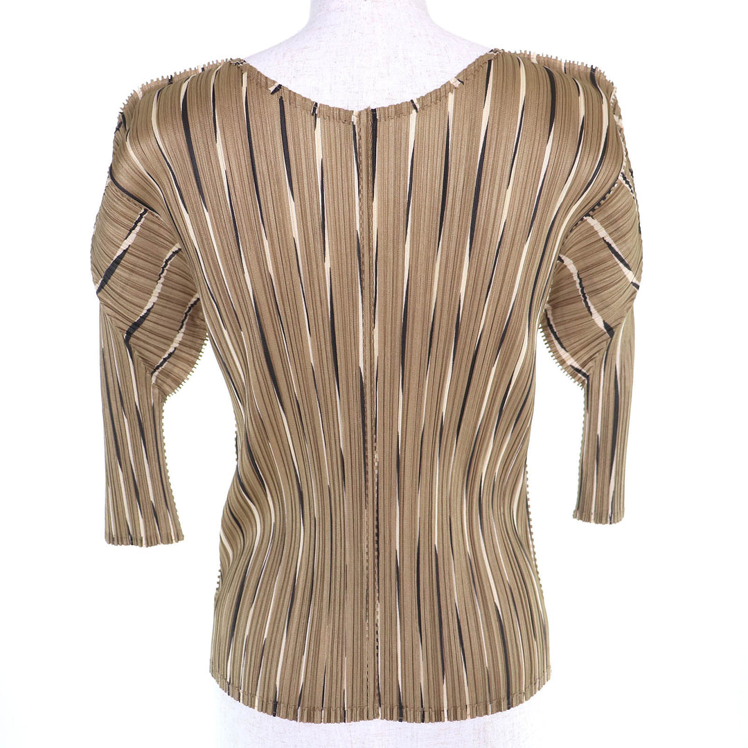 Excellent PLEATS PLEASE All-over print short sleeve T-shirt 3 PP51-JK683