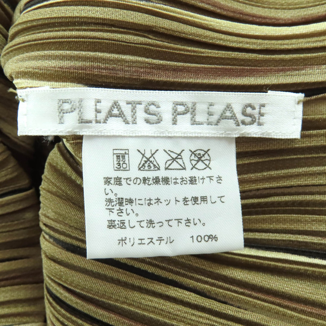 Excellent PLEATS PLEASE All-over print short sleeve T-shirt 3 PP51-JK683