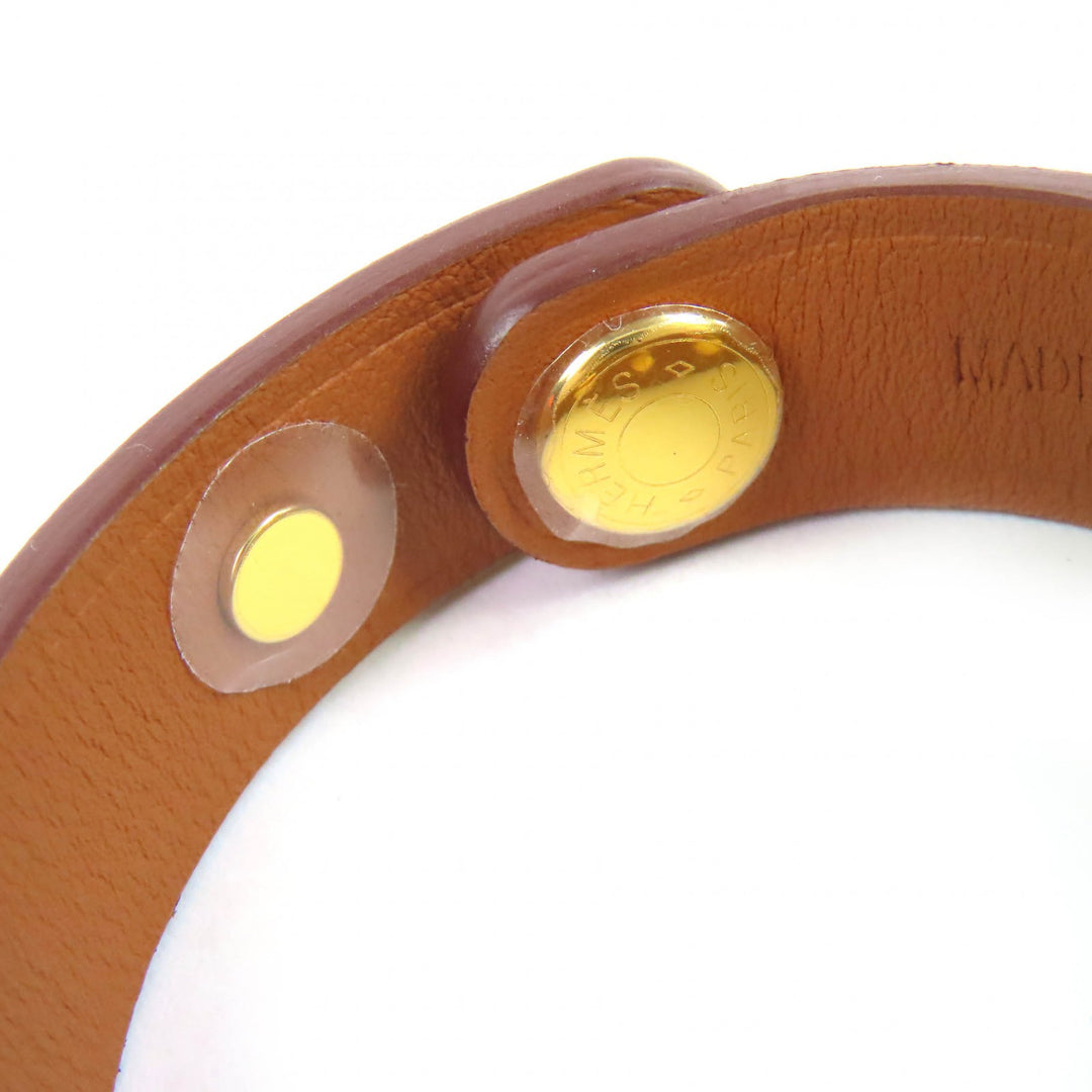 Pristine HERMES Rival Serie Button Glove Holder Glove Holder Vaux Swift Leather